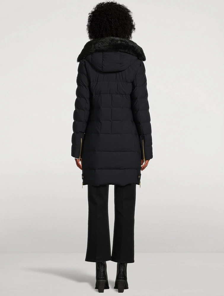 Watershed 3 Shearling-Trimmed Down Parka