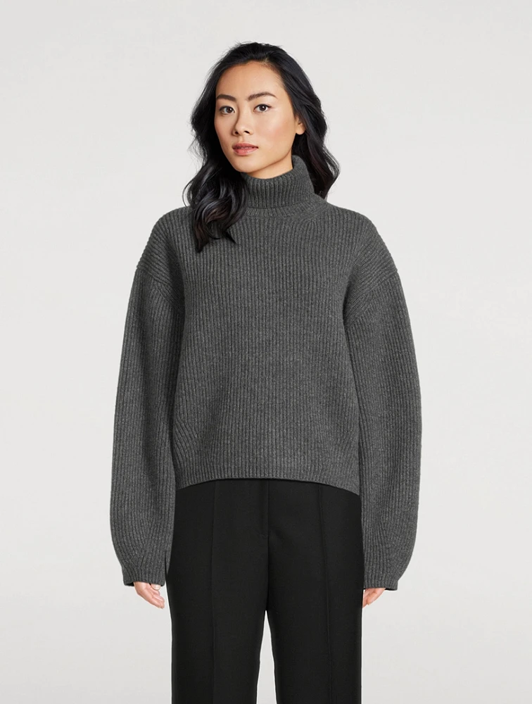 Ribbed Turtleneck