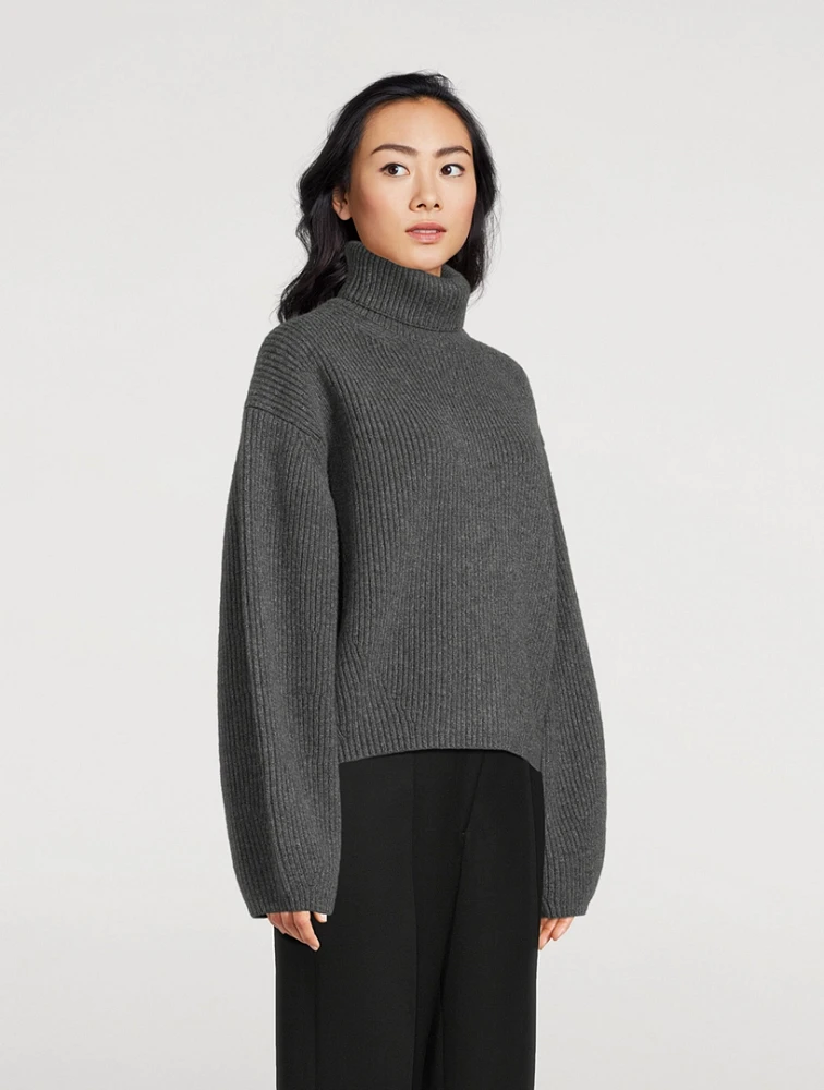 Ribbed Turtleneck