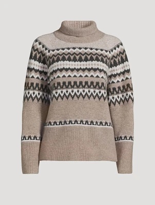 Fair Trade Cashmere Isle Turtleneck Sweater