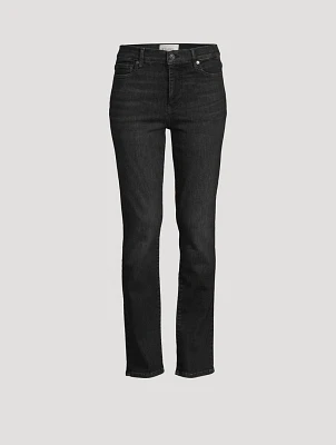 Le High Straight-Leg Jeans