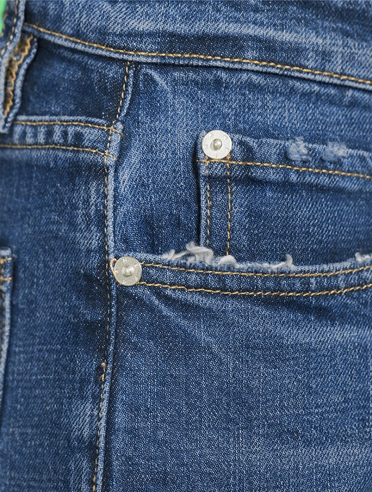 Le Jane Wide-Leg Ankle Jeans