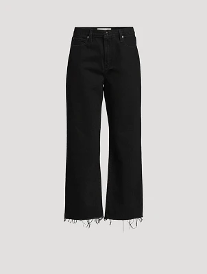 Le Jane Wide-Leg Crop Jeans