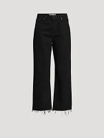 Le Jane Wide-Leg Crop Jeans