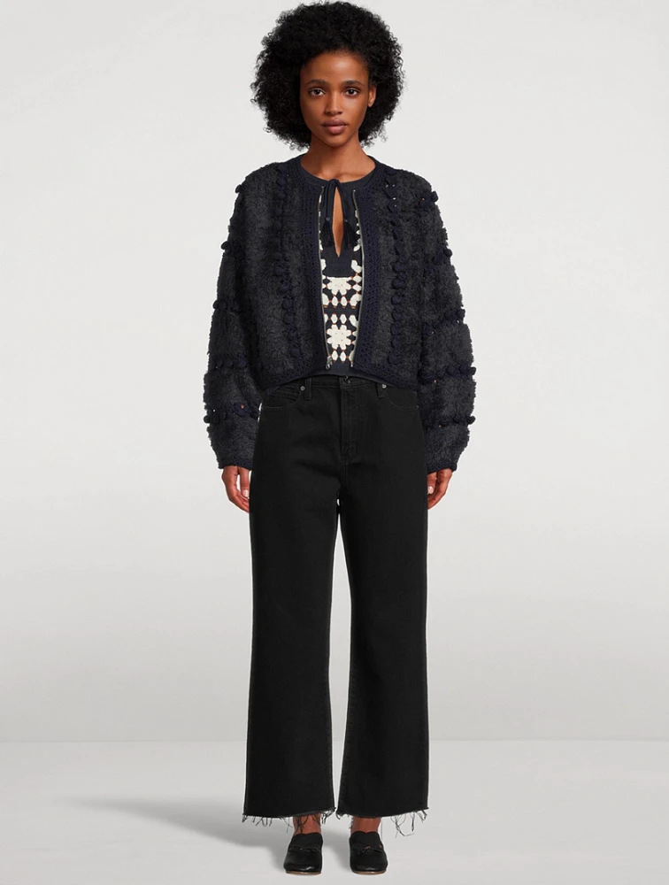 Le Jane Wide-Leg Crop Jeans