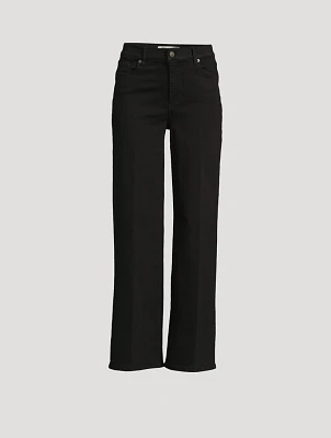 Le Slim Palazzo Wide-Leg Jeans