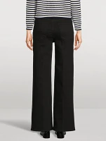 Le Slim Palazzo Wide-Leg Jeans