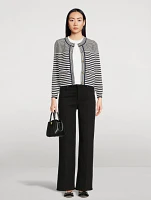 Le Slim Palazzo Wide-Leg Jeans