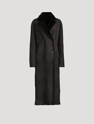 Danielle Reversible Shearling Coat