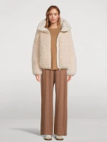Kennie Faux Shearling Jacket