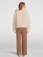 Kennie Faux Shearling Jacket