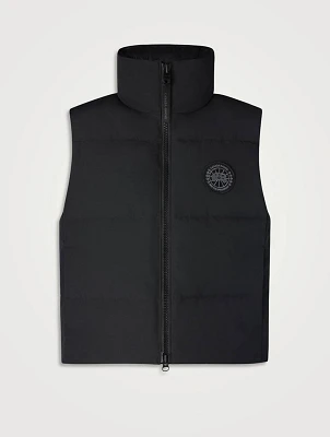 Grandview Black Label Cropped Down Vest