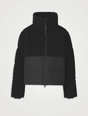 Elora Black Label Sherpa Fleece Down Jacket