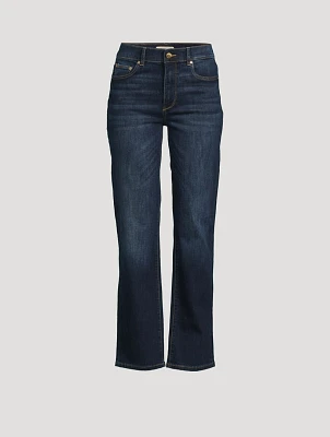 Patti High-Rise Straight Jeans