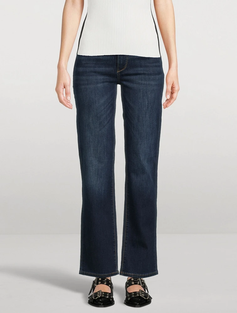 Patti High-Rise Straight Jeans