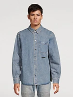 Curved Classic Denim Shirt
