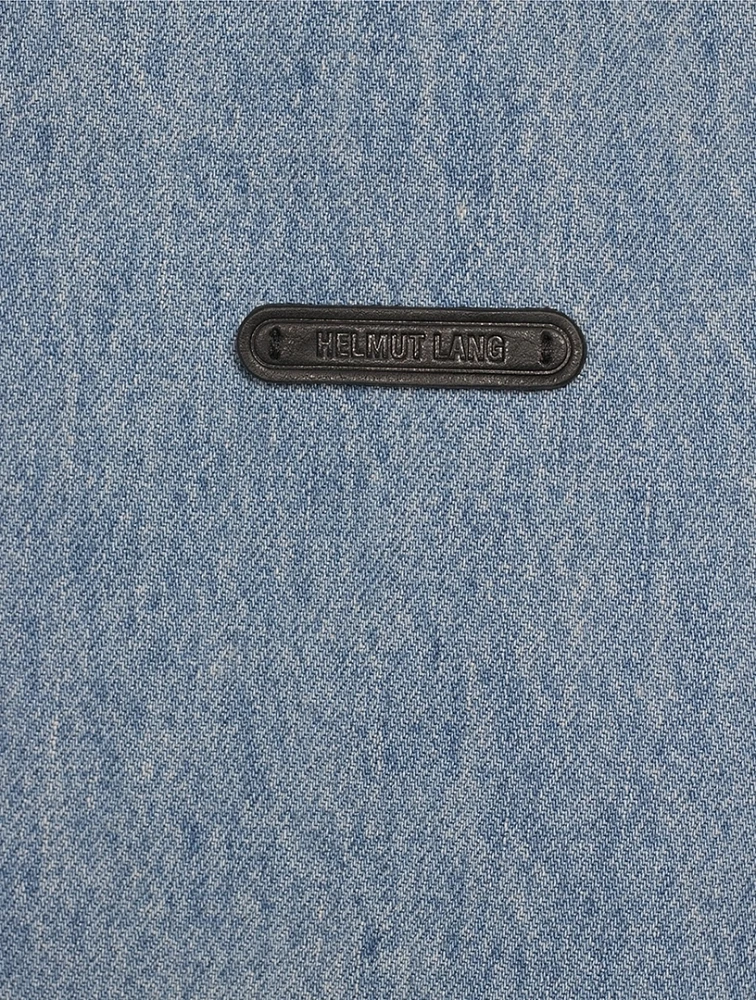 Curved Classic Denim Shirt