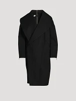 Apex Double-Faced Wool Cocoon Coat
