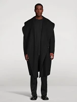 Apex Double-Faced Wool Cocoon Coat