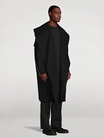 Apex Double-Faced Wool Cocoon Coat