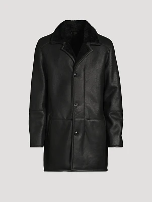 Massi Semi-Suede Shearling Jacket