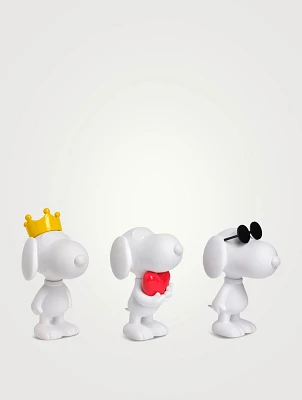 Set Of Three XS Snoopy Figurines
