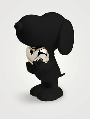Small Snoopy Heart Figurine