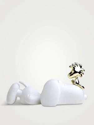 Small Snoopy And Woodstock Figurines