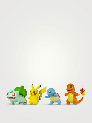 Set Of Four Pokemon Figurines