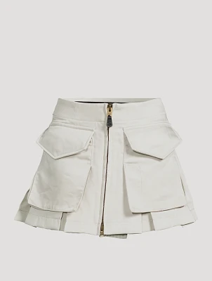 Sacai x Spiewak Cargo Mini Skirt