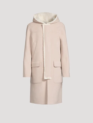 Abraham Double-Face Wool Hooded Coat