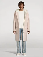 Abraham Double-Face Wool Hooded Coat