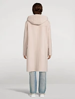 Abraham Double-Face Wool Hooded Coat