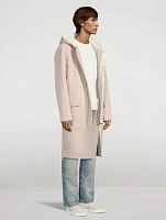 Abraham Double-Face Wool Hooded Coat