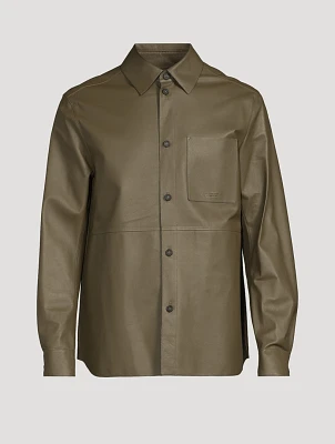 Remington Leather Overshirt