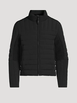 Travis Perpendicular Channel Quilt Down Jacket