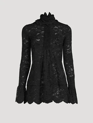 Stretch Lace Blouse