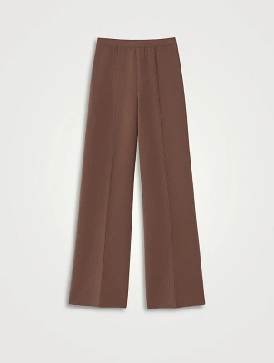 Double-Knit Cashmere Trousers