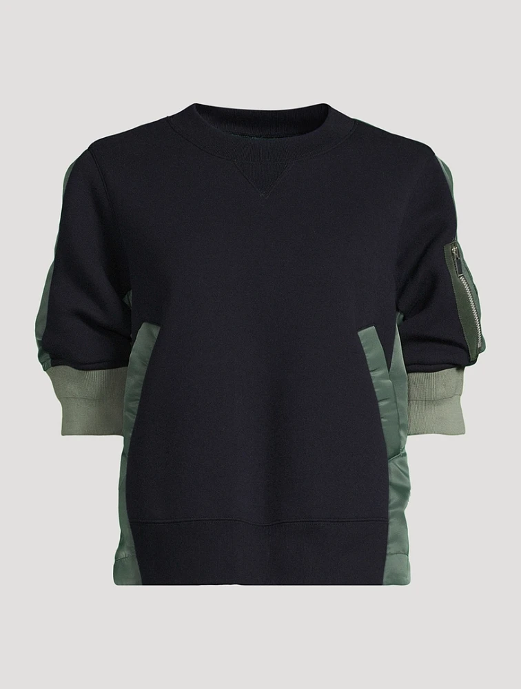 Short Sleeve Sweatshirt