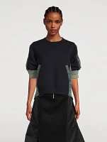 Short Sleeve Sweatshirt