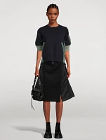 Short Sleeve Sweatshirt