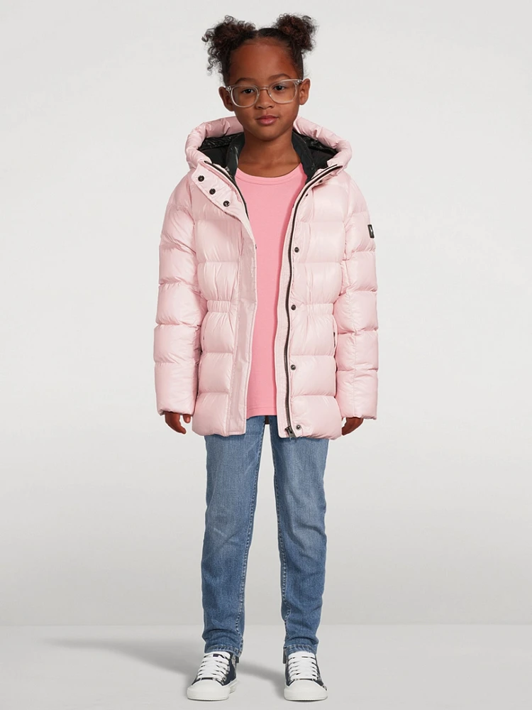 Alannis Lustrous Medium Down Parka