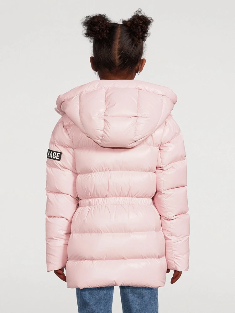 Alannis Lustrous Medium Down Parka
