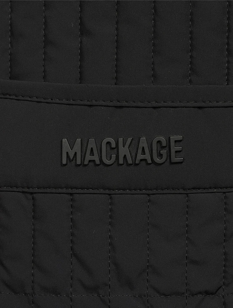 Kori Vertical Quilted Light Down Vest