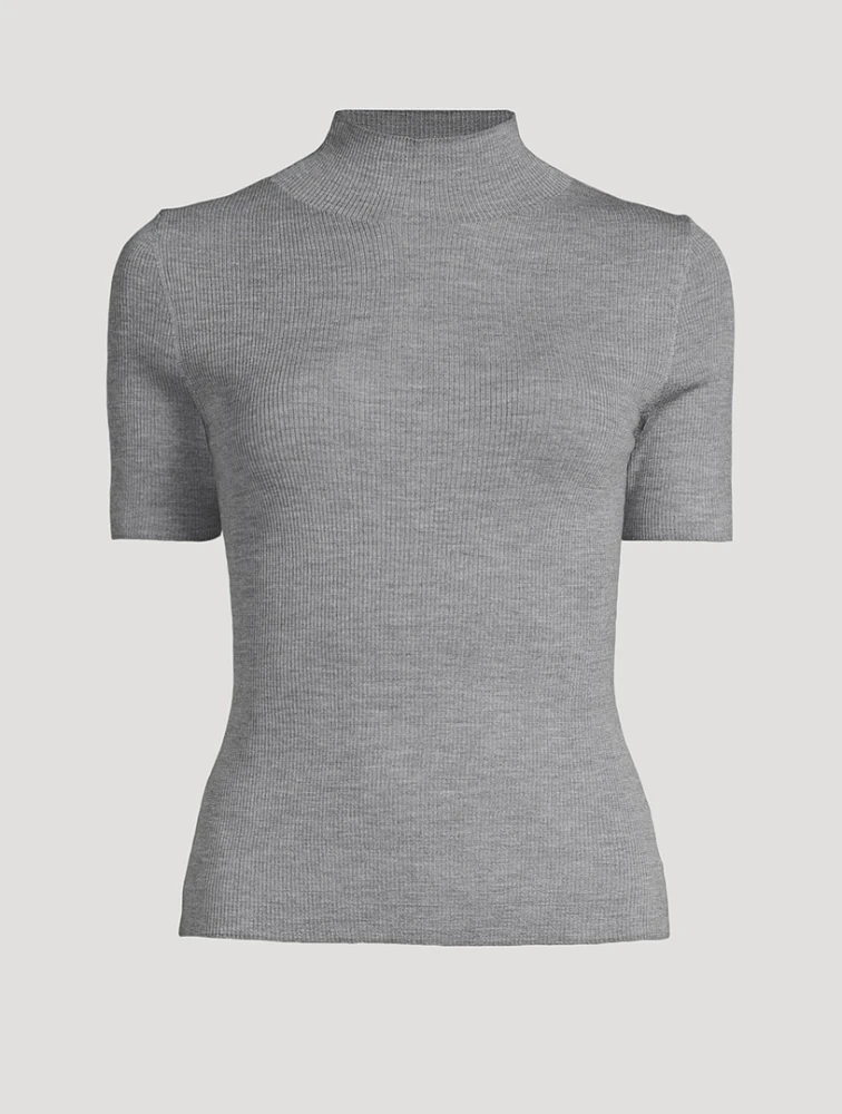 Leenda Regal Wool Mockneck Sweater
