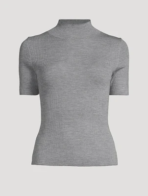 Leenda Regal Wool Mockneck Sweater