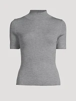 Leenda Regal Wool Mockneck Sweater