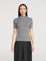 Leenda Regal Wool Mockneck Sweater