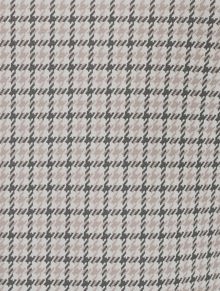 Mini Dress Check Print