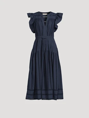Emery Belted Midi Dress